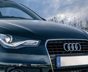 Audi auf der Straße
