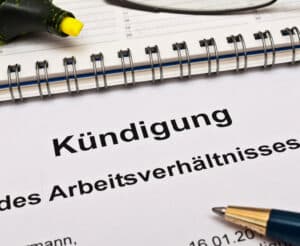 Kündigungsschreiben
