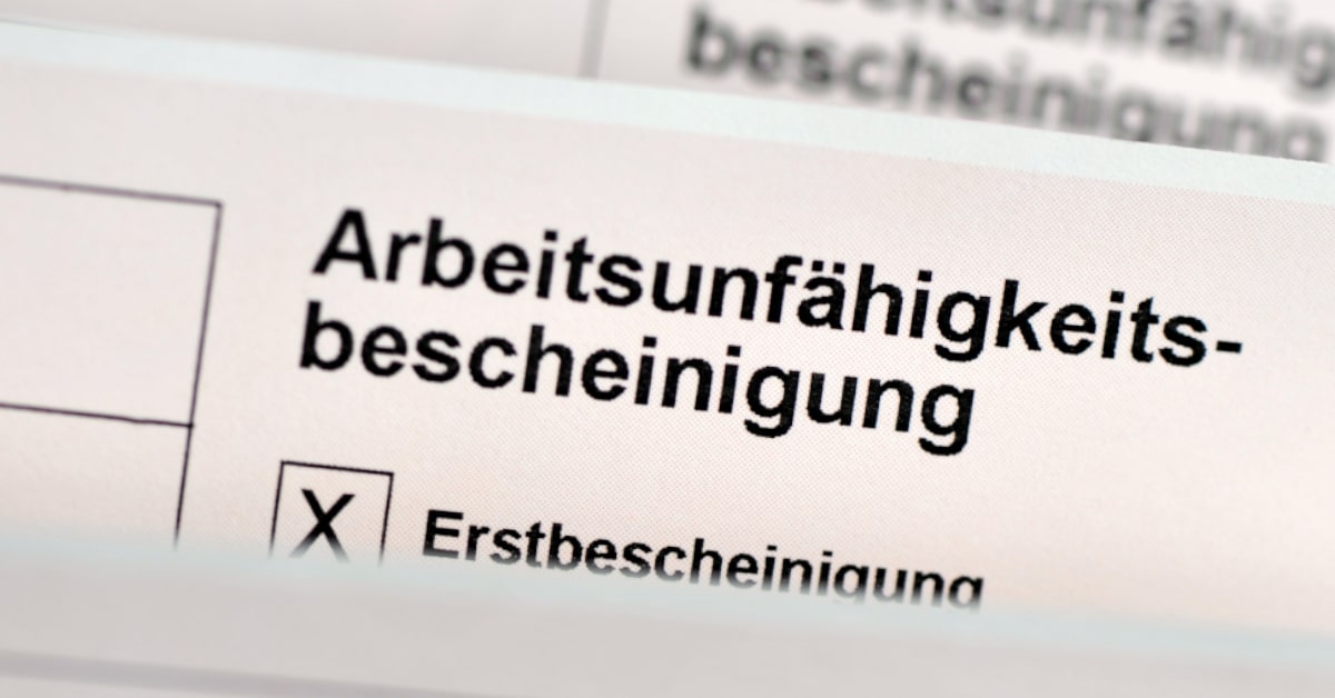 Krankheit in der Probezeit Das gilt!
