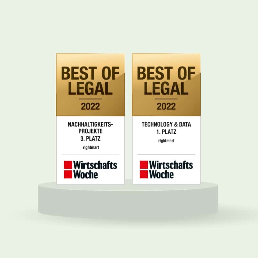 Wir gewinnen beim »Best of Legal«