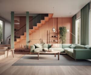 modernes-möbliertes-wohnzimmer