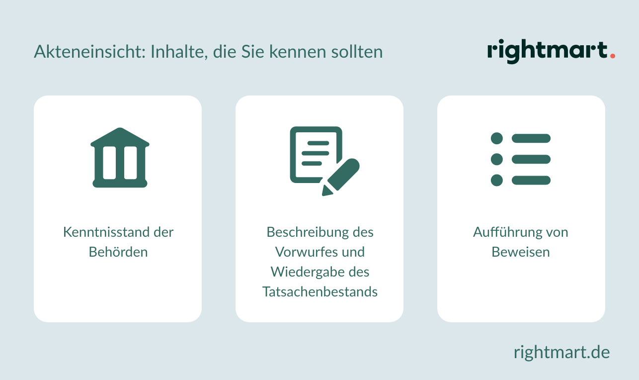 Akteneinsicht: Inhalte, die Sie kennen sollten